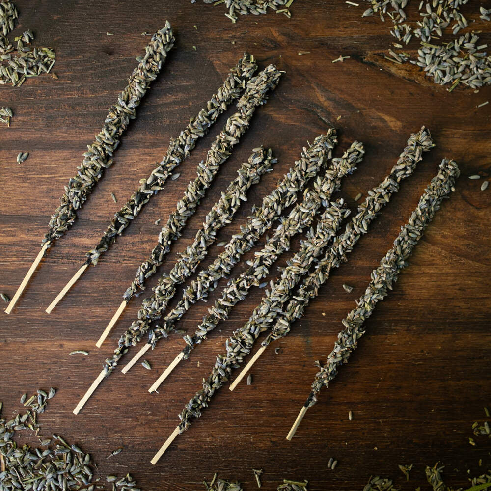 Natural incense Lavender