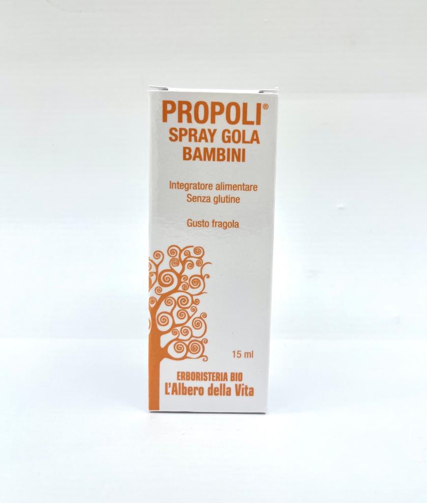 Propolis children's throat spray